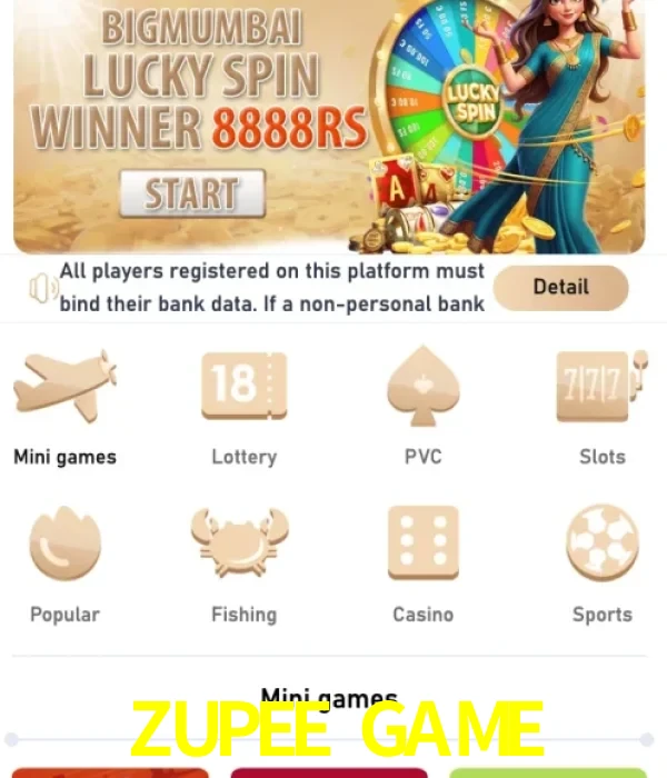 ZUPEE GAME official